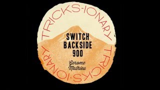 Switch Backside 900 on a kicker with Gerome Mathieu | The Best Snowboarding Tricks