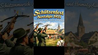 Schützenfest Nostalgie 1955 Schützen Marsch-Medley &amp; Lieder für das Königsschießen &amp; Schützenkönig 🎺