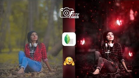 Snapseed Butterfly Glowing Effect Photo Editing  | Snapseed Background Colour change Trick