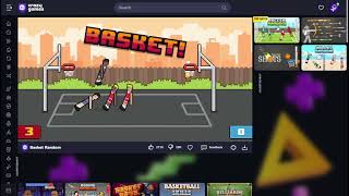 basket random on crazy games