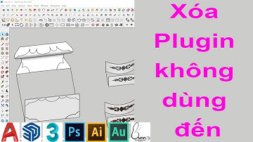 Cách gỡ plugin trong sketchup 2021 | Cách xóa plugin lỗi trong sketchup 2021