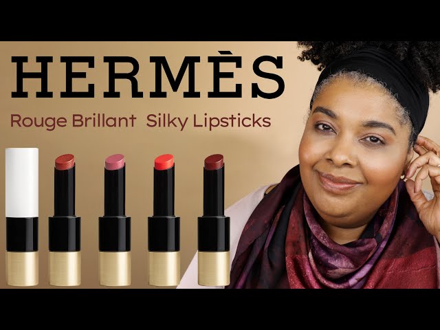 Hermès Rouge Brillant Silky Lipsticks - Brun D'Ambre - Corail