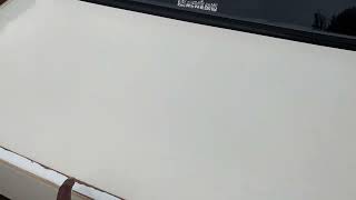 E30 spoiler installation.