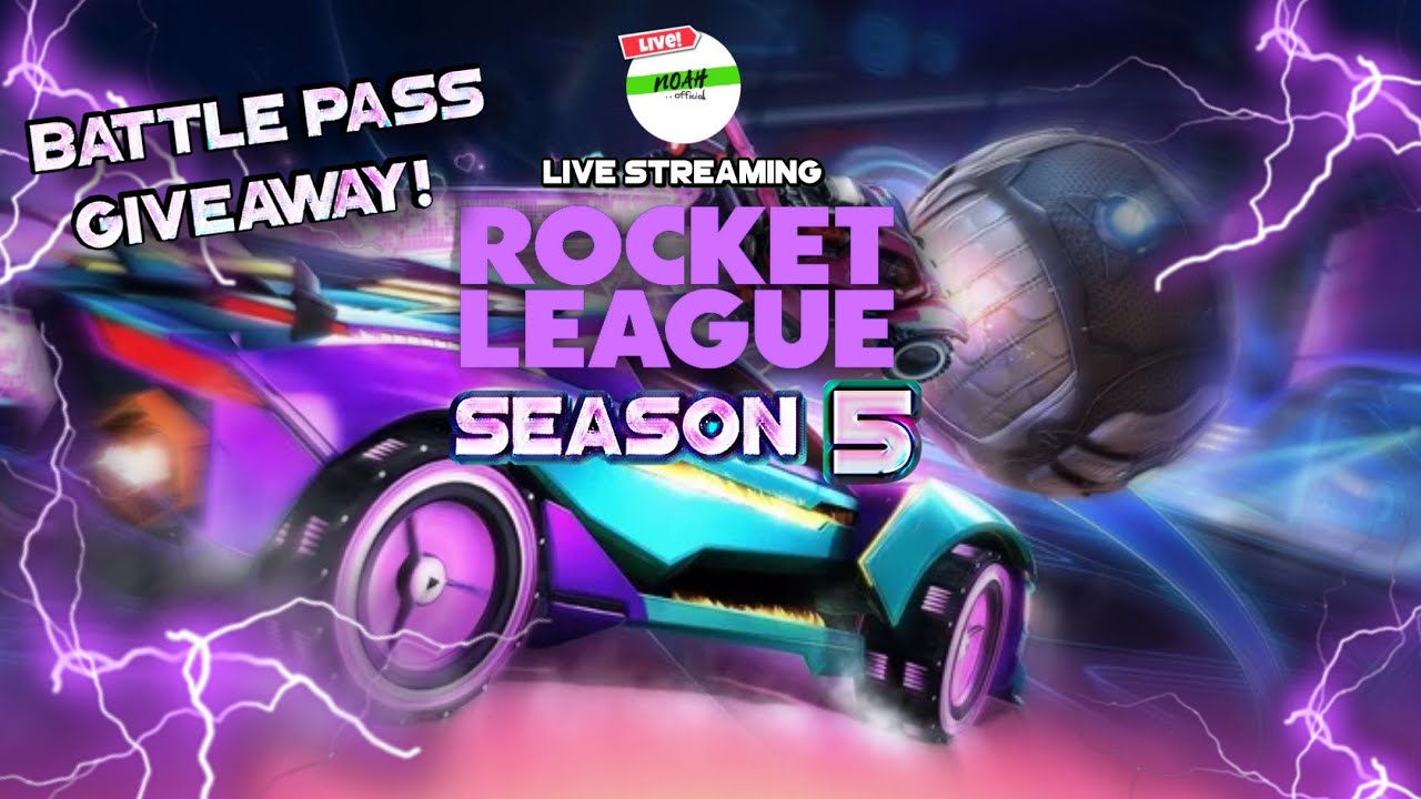 Rocket League live Season 5 Rocket Pass Giveaway! - YouTube