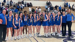 2024 Section 9 Class Aa Girls Hoops Final Wallkill 50, Warwick 39
