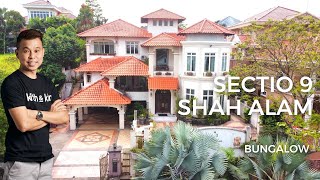 For Sale Beautiful 3 Storey Bungalow at Section 9 Shah Alam Facing State Mosque