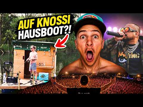 😱 Landed on Knossi's fishing camp houseboat?! + Sean Paul Tour