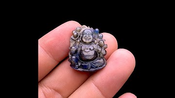 Mặt Phật Di Lặc - Đá Sapphire Sao Phan Thiết #MSP-240601-02