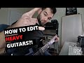 Metal music production and recording how to edit heavy guitars