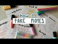 Как Красиво Оформлять Конспекты | + Леттеринг | Моя Эволюция Конспектов