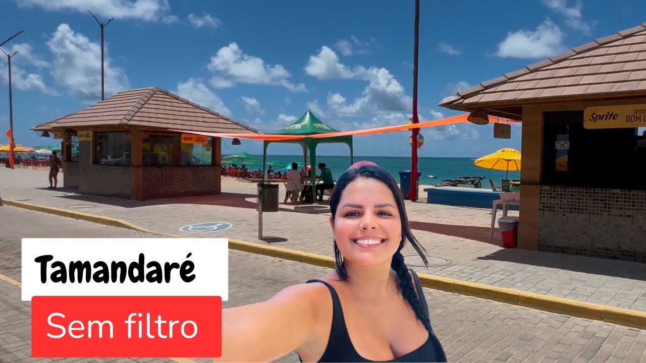 Orla Marítima de Tamandaré-PE + praia de Campas - Tamandaré de cara nova