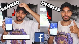 How To Get UNBANNED From Facebook Ads | Shopify Dropshipping