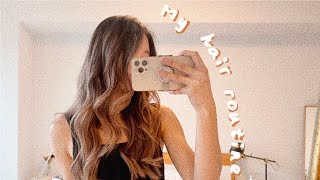My Everyday Hair Curling Routine | easy and quick tutorial 