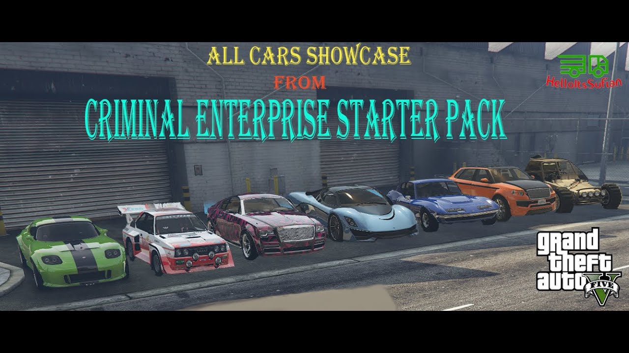 All Cars Criminal Enterprise Starter Pack How To Claim