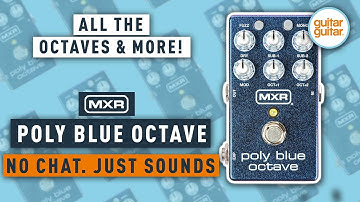 MXR Poly Blue Octave Pedal | No Chat, Just Sounds