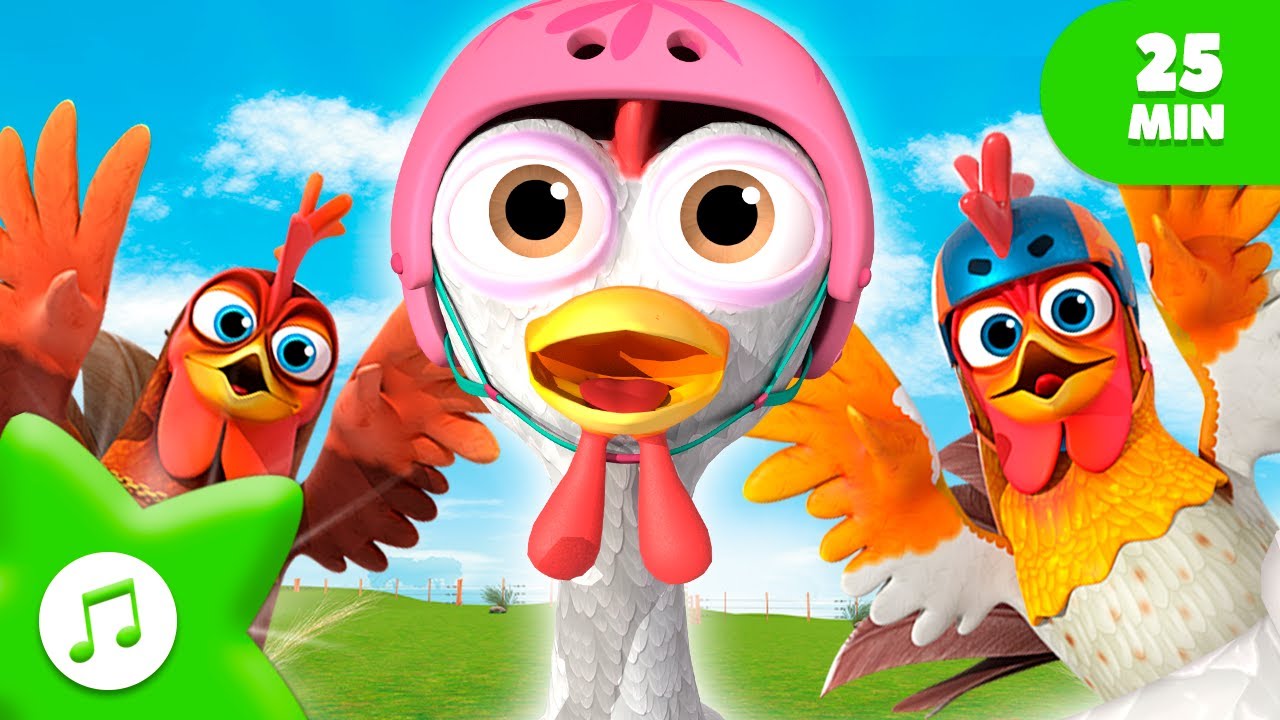 Cómo Hace el Gallo? | Mix Canciones de Granja | La Granja de Zenón - Canciones Infantiles