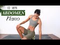 EJERCICIOS PARA EL ABDOMEN | Ejercicios para aplanar el abdomen | Abs workout at home