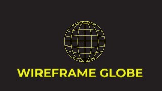 Make Wireframe Globe | Adobe Illustrator Tutorial