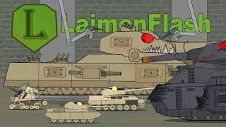 Мультики Про Танки Ремонт Ratte Ii. Тайна Левиафана. Laimenflash