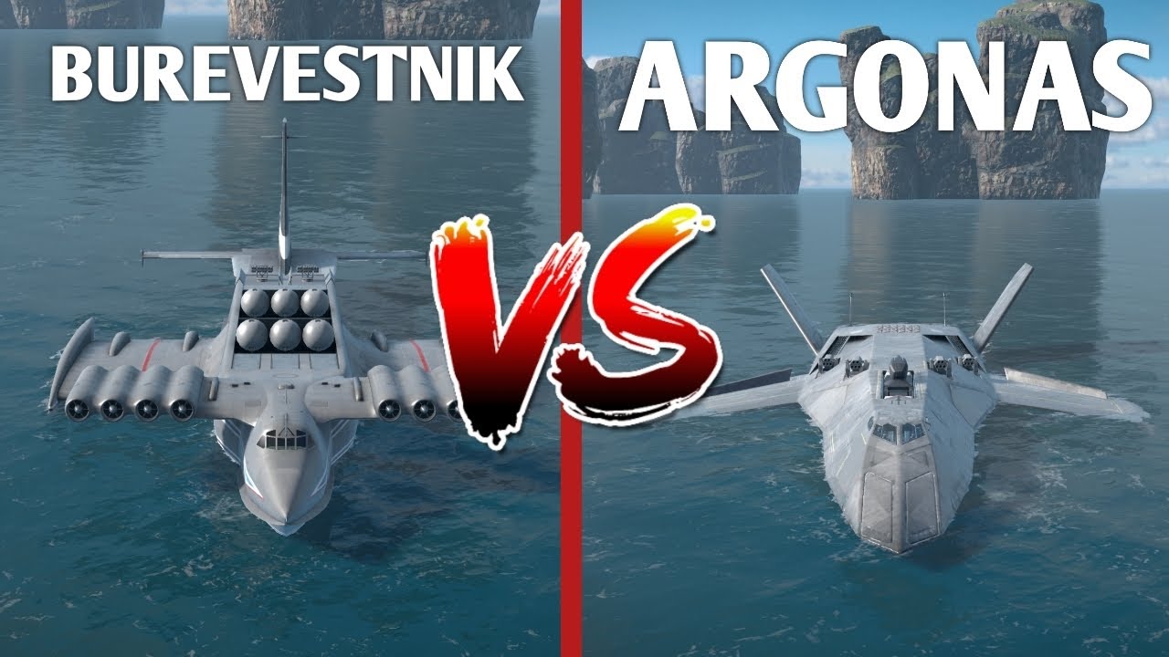 RF BUREVESTNIK vs. PAN SPATIAL ARGONAS!! High SPEED ekranoplane BATTLE! | MODERN WARSHIPS