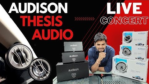 AUDISON THESIS SETUP IN SAFARI! PREMIUM AUDIO UPGRADE! LIVE CONCERT FEEL! #9550010888