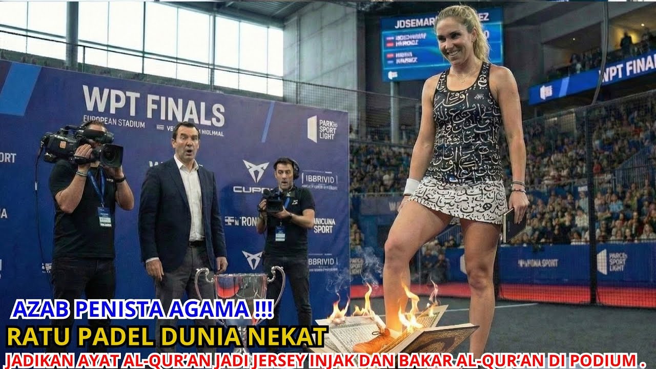 MENANTANG ALLAH!! NEKAT INJAK & BAKAR AL-QURAN, TUBUH JUARA DUNIA INI LANGSUNG BERUBAH JADI KACA.