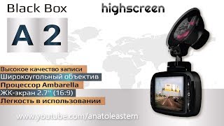 Обзор видеорегистратора Highscreen Black Box HD-mini