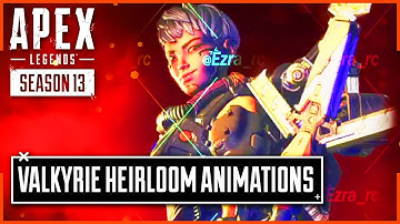 *ALL* Valkyrie Heirloom Inspect Animations - Apex Legends Awakening Event
