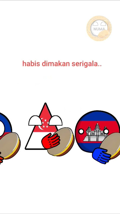 biri-biri saya dah hilang versi Hadroh #cover #countryballs #hadroh #upinipin #story