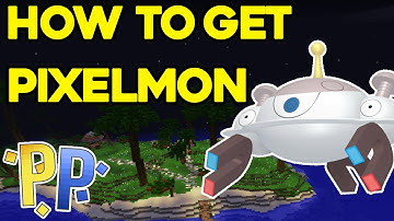 HOW TO GET PIXELMON! Pokemon Minecraft Mod