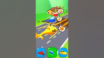 Shape shifting game level - 45 hyper casual game #shapeshifting #gameplay #funny #car #jcb