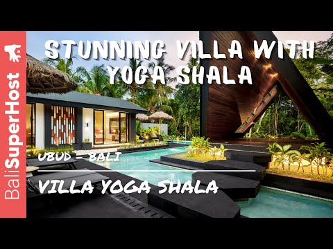 STUNNING VILLA WITH YOUR OWN YOGA SHALA IN BALI - UBUD