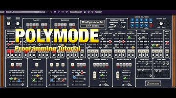 POLYMODE Synthesizer from Cherry Audio - Full Programming Tutorial & Sound Demo