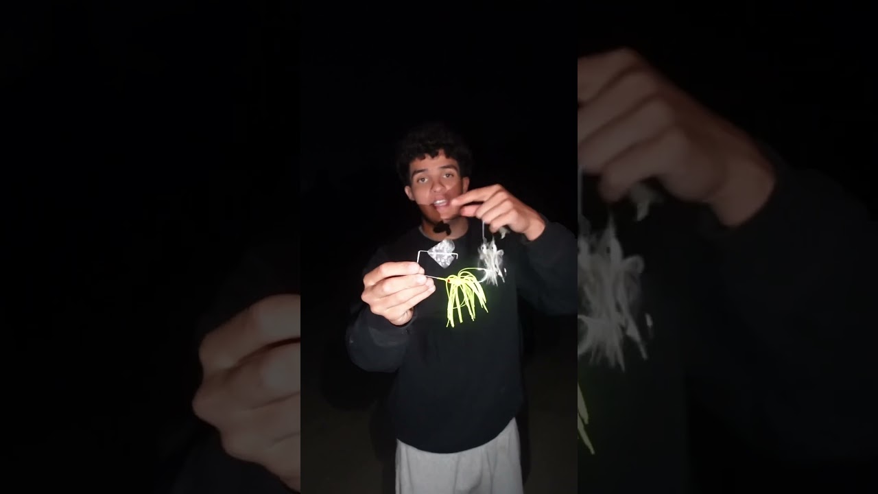 How to fish for bass at night