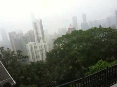 View of hong kong from the peak