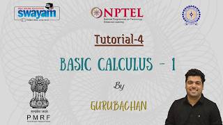 Basic Calculus - 1 || Tutorial-4