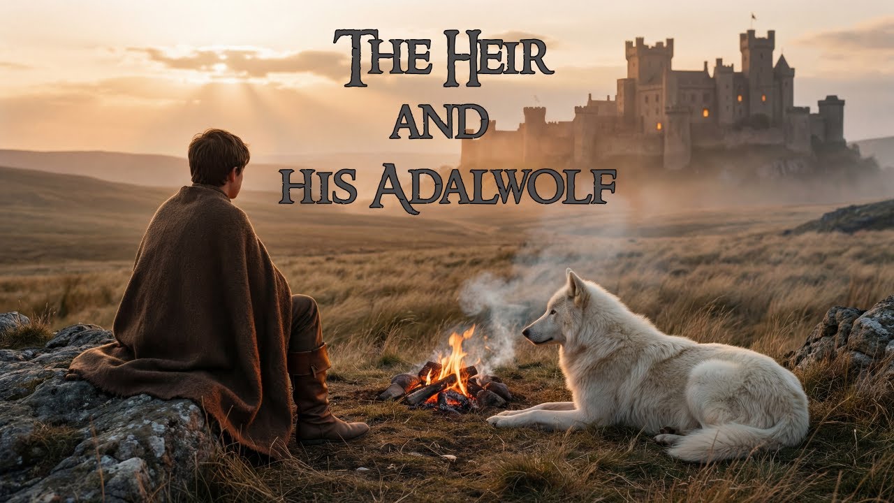 Medieval Fantasy Ambience | Emotional Fantasy Music for Focus & Calm  | THE HEIR AND HIS ADALWOLF
