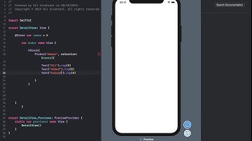 SwiftUI Picker