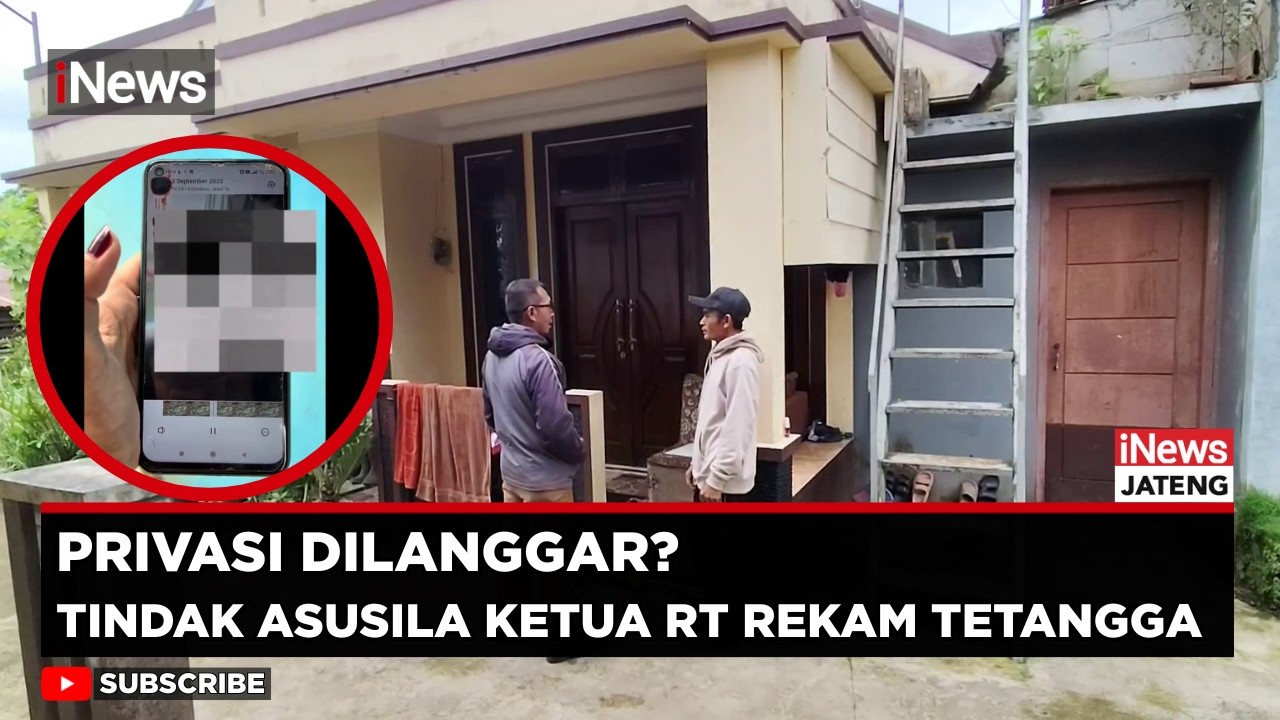 Bertindak Asusila, Ketua RT di Banjarnegara Dilaporkan ke Polisi | iNews Jateng