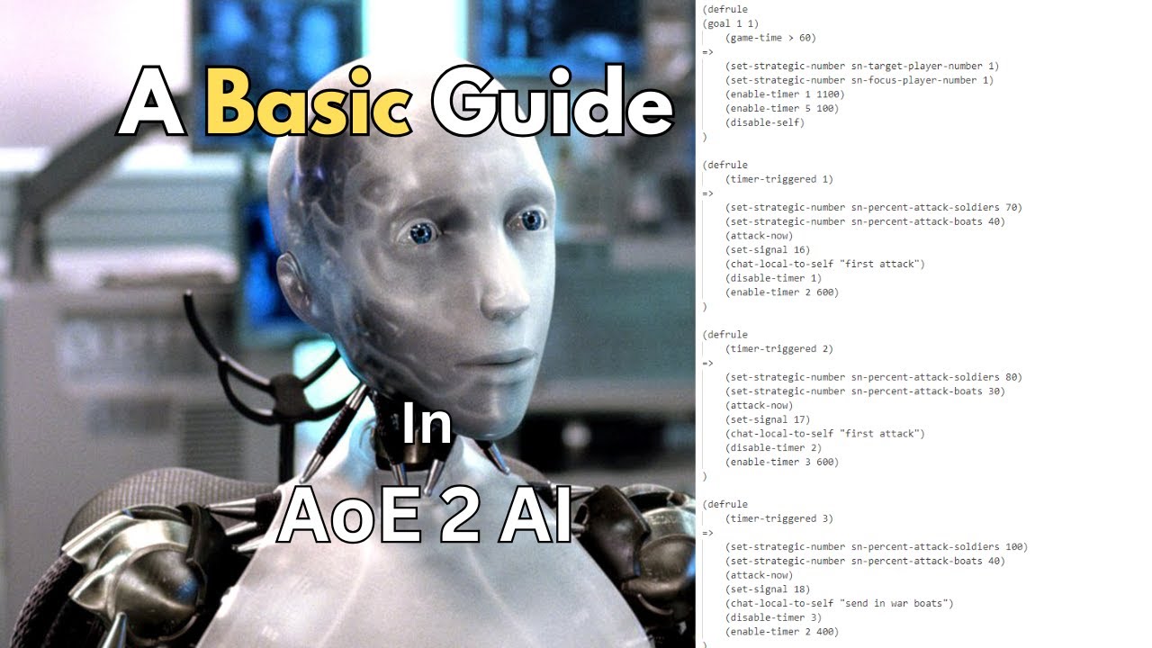 This Is How YOU Can Make Your Own AoE2 Scenario AI - YouTube