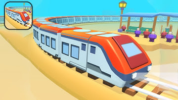 Train Stack - Part 1 Tutorial Levels 1-18 Collect Passengers - Gameplay Walkthrough (iOS, Android)