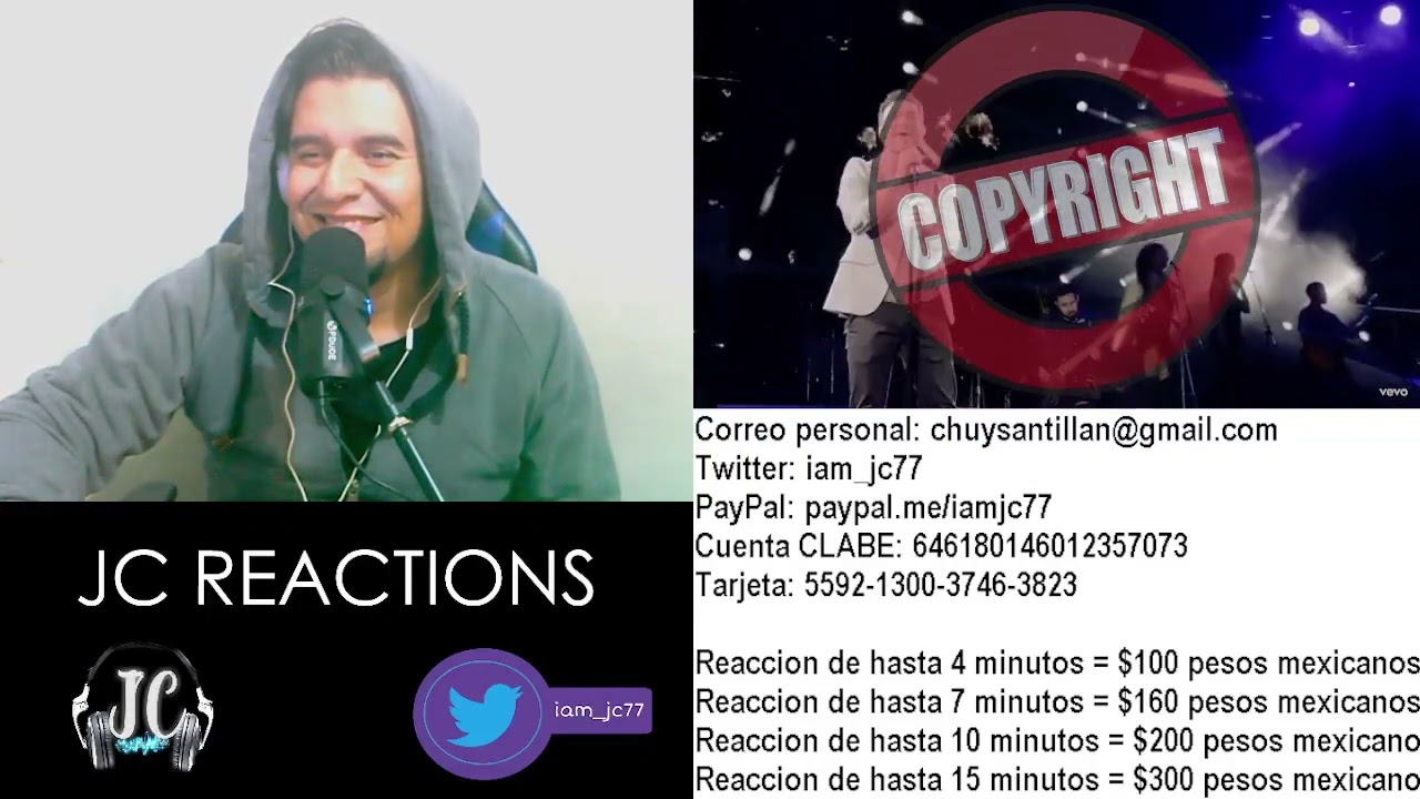 | REACCION | Luciano Pereyra - Celos / Tu Dolor / Perdoname