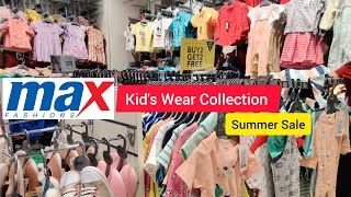 Max Fashion Latest Kids Wear Collection 2023| Summer Sale | Max Kurtis | The Indian Explorer screenshot 4