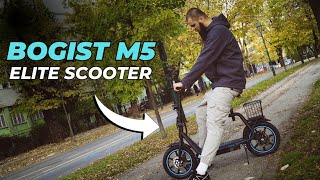Best E Scooter for city-work-commute? BOGIST M5 Elite Unboxing I Review I Range I Speed test I Seat