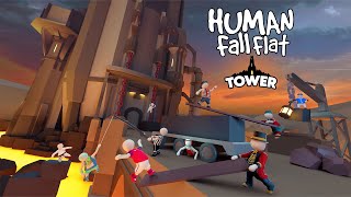 Human: Fall Flat TOWER Announcement Trailer – OUT SEPTEMBER on PC | Curve Games screenshot 5