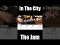 In The City The Jam Guitar Chords #Shorts