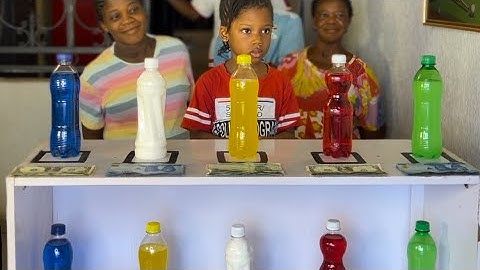 🆕GAME ‼️ -THE MOST BEAUTIFUL & ENTERTAINING FAMILY FIVE (5) BOTTLE COLOR MATCHING CHALLENGE