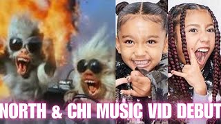 Kanyes Daughters North & Chicago West Crush Their Music Debut You Wouldnt Believe