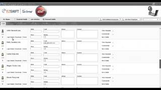 EZShfit- How to Change Employee Login Details