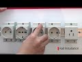 Modular dinrail socket of cnc electric